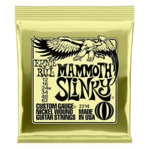 Ernie Ball Mammoth Slinky Guitar Strings 12-62 (Wound G)