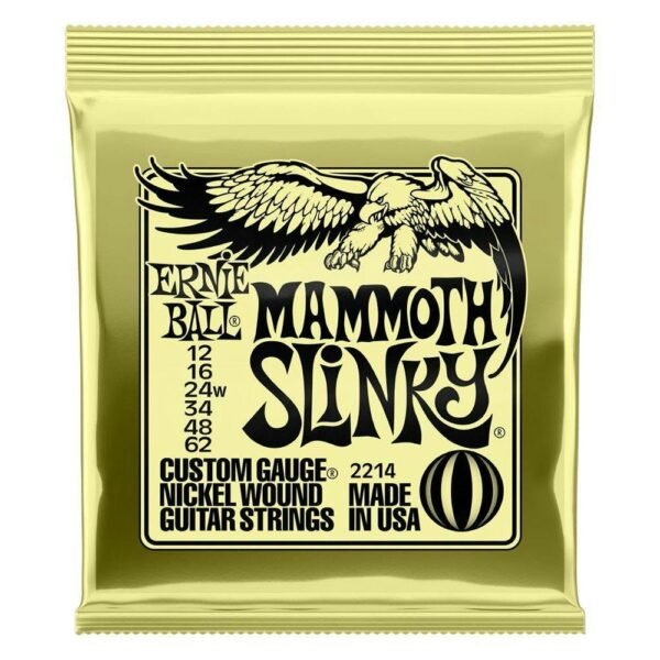 Ernie Ball Mammoth Slinky Guitar Strings 12-62 (Wound G)